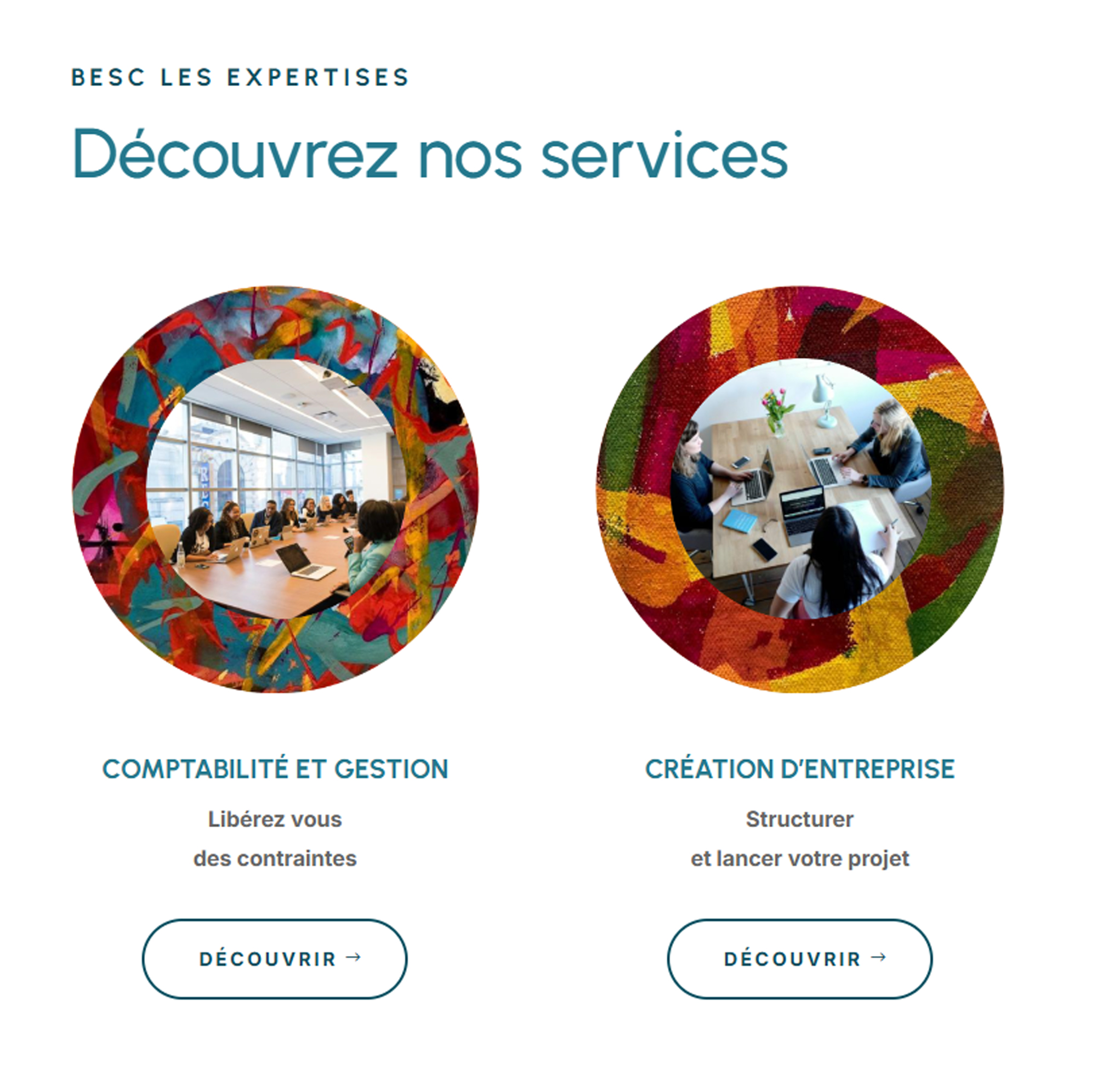 Référence seconde peau : BESC - Site web