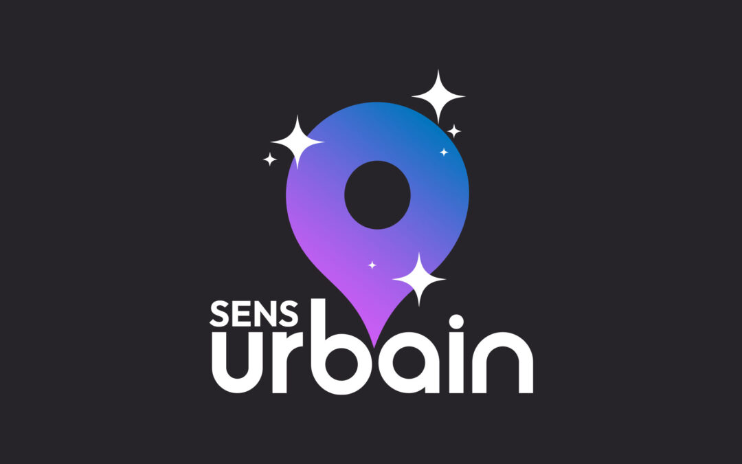 Sens Urbain : création de logo et webdesign pour application de cartographie sensorielle